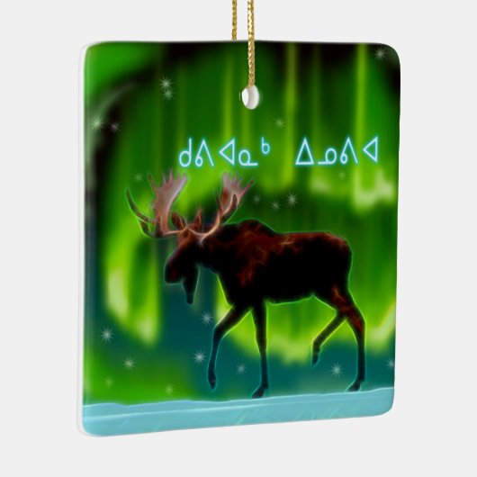 Kuvianak Innovia - Nordlichter Elche Keramikornament (Rechts)