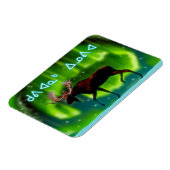 Kuvianak Innovia - Nordlichter Elche Magnet (Linke Seite)