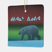 Kuvianak Innovia - Polar Lights Polar Bear Keramikornament (Links)