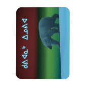 Kuvianak Innovia - Polar Lights Polar Bear Magnet (Vertikal)