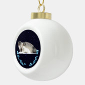 Kuvianak Innovia - Ringed Siegel Keramik Kugel-Ornament (Rechts)