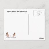 Kuvianak Innovia - Viking Ship and Northern Lights Postkarte (Rückseite)