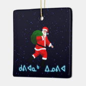 Kuvianak Innovia - Weihnachtsmann Keramikornament (Links)