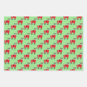 Kuw Santa Novelty Weihnachten Geschenkpapier Set (Vorderseite 2)