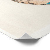 Kuwai Bulbs von Kōno Bairei (1844-1895) Poster (Ecke)