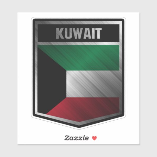 Kuwait Aufkleber (Blatt)