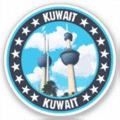 Kuwait Aufkleber (Vorderseite)