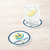 Kuwait City Kuwait Middle East Getränkeuntersetzer (Seite)