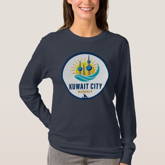 Kuwait City Kuwait Middle East T-Shirt (Vorderseite)