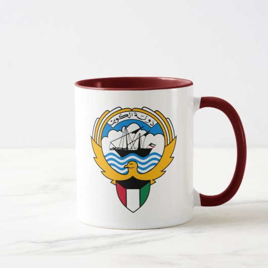 Kuwait-Emblem Tasse (Rechts)