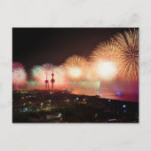 Kuwait Fireworks Display Postkarte (Vorderseite)