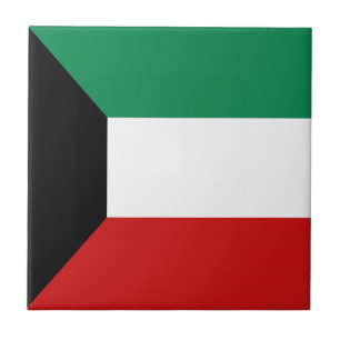 Kuwait Flag Keramik Tile Fliese