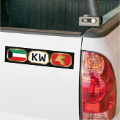 Kuwait Flag Map Code Autoaufkleber (Auf Lkw)