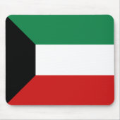 Kuwait Flag Mousepad (Vorne)