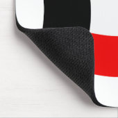 Kuwait Flag Mousepad (Ecke)