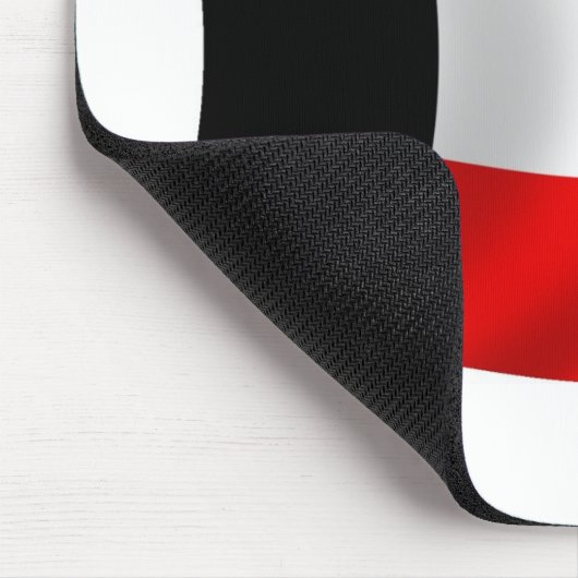 Kuwait Flag Mousepad (Ecke)