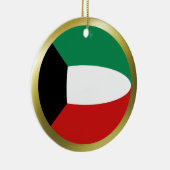 Kuwait Flag Ornament (Rechts)