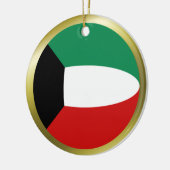 Kuwait Flag Ornament (Links)