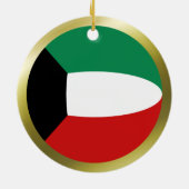 Kuwait Flag Ornament (Hinten)