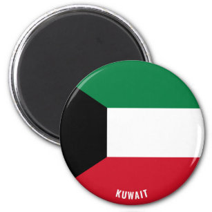 Kuwait Flag Patriotic Magnet