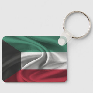 Kuwait Flag Schlüsselanhänger