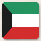 Kuwait Flag Untersetzer (Vorderseite)