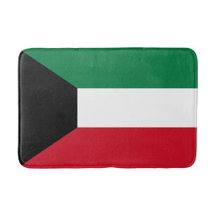 Kuwait-Flagge Badematte