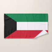 Kuwait-Flagge Badhandtuch Set (Handtuch)
