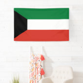 Kuwait-Flagge Banner (Insitu)