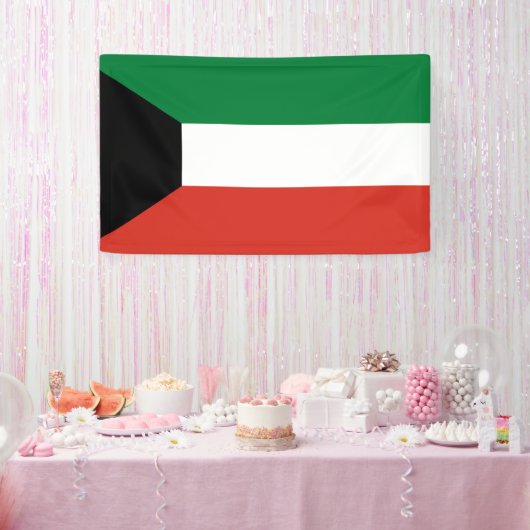 Kuwait-Flagge Banner (Party)
