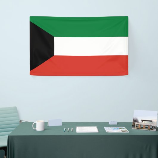 Kuwait-Flagge Banner (Messeveranstaltung)