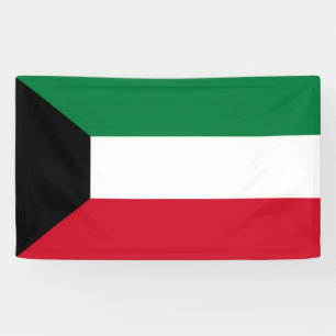 Kuwait-Flagge Banner