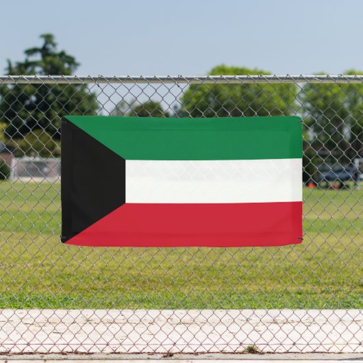 Kuwait-Flagge Banner (Insitu)