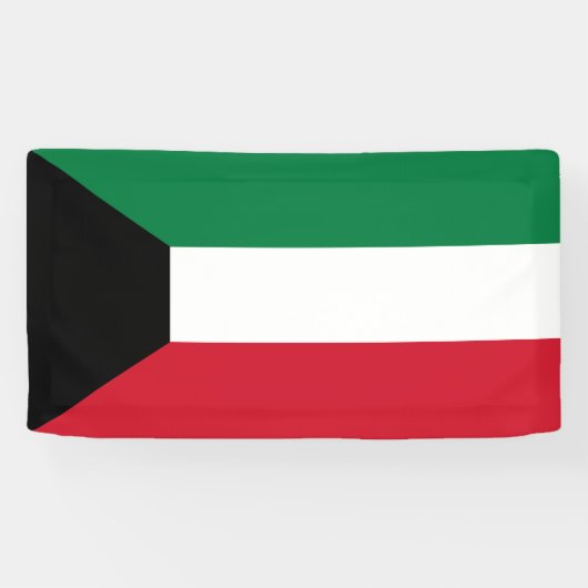 Kuwait-Flagge Banner (Horizontal)