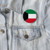 Kuwait-Flagge Button (Beispiel)