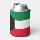 Kuwait-Flagge Dosenkühler (Kanne Vorderseite)