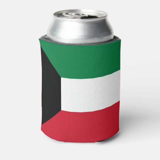 Kuwait-Flagge Dosenkühler (Kanne Rückseite)