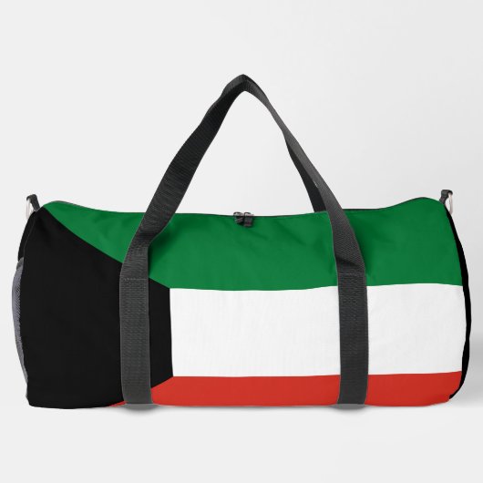 Kuwait-Flagge Duffle Bag (Rückseite)