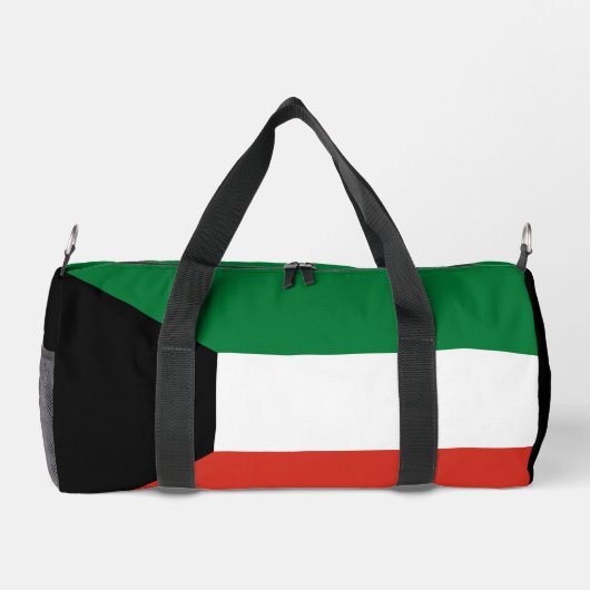 Kuwait-Flagge Duffle Bag (Rückseite)