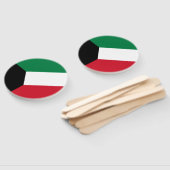 Kuwait-Flagge Fächer (Non-assembled)