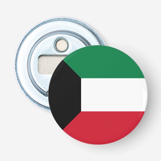 Kuwait-Flagge Flaschenöffner (Vorderseite)