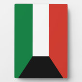 Kuwait-Flagge Fotoplatte (Vorderseite)