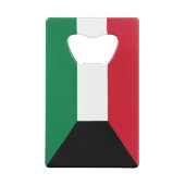 Kuwait-Flagge Geldbeutel Flaschenöffner (Rückseite)