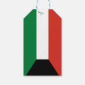 Kuwait-Flagge Geschenkanhänger (Vorderseite)