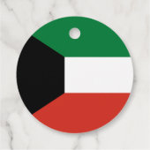 Kuwait-Flagge Geschenkanhänger (Rückseite)