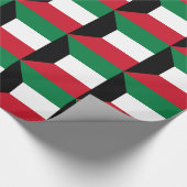 Kuwait-Flagge Geschenkpapier (Ecke)