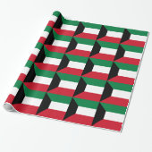 Kuwait-Flagge Geschenkpapier (Ungerollt)