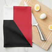 Kuwait-Flagge Geschirrtuch (Viertel Falte)