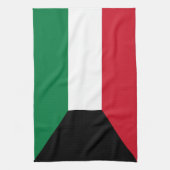 Kuwait-Flagge Geschirrtuch (Vertikal)