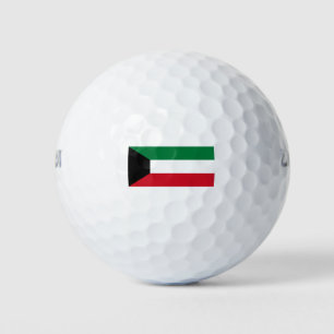 Kuwait-Flagge Golfball